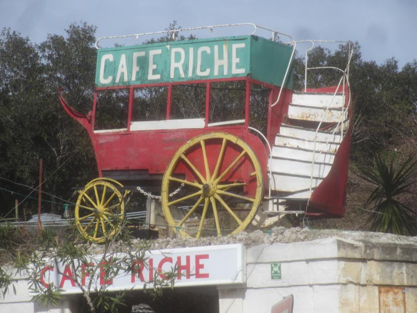 Horsedrawn bus, Birgu, Malta.