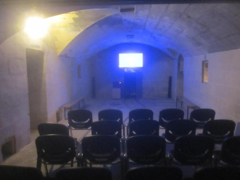 Cinema, Fort Rinella, Malta.
