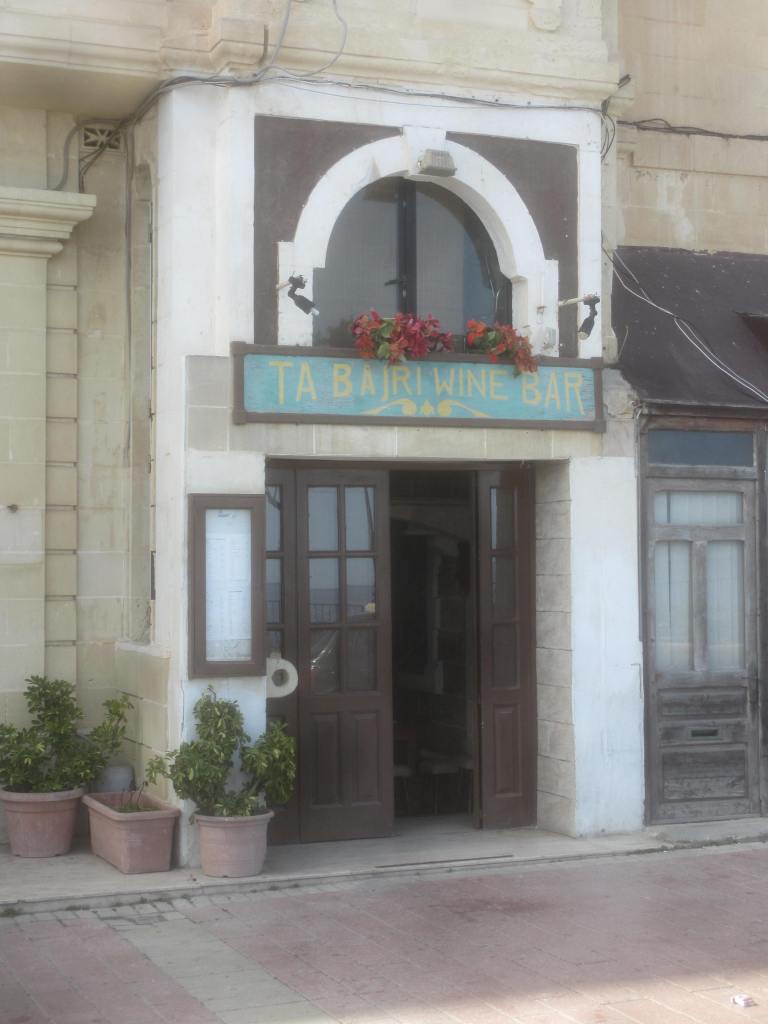 Ta Bajri wine bar, Sliema, Malta.