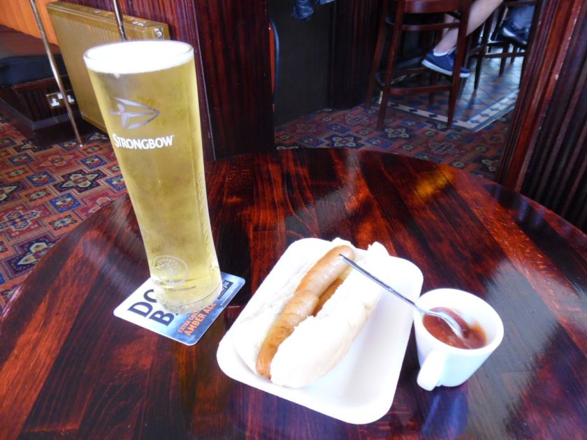 Sausage roll, George Inn, Broadstairs.
